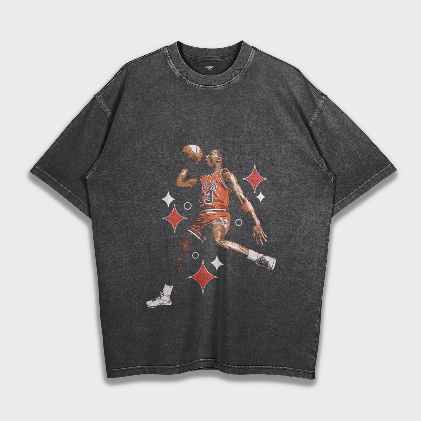 Michael Jordan Jump Shot - Loose Heavy T-Shirt