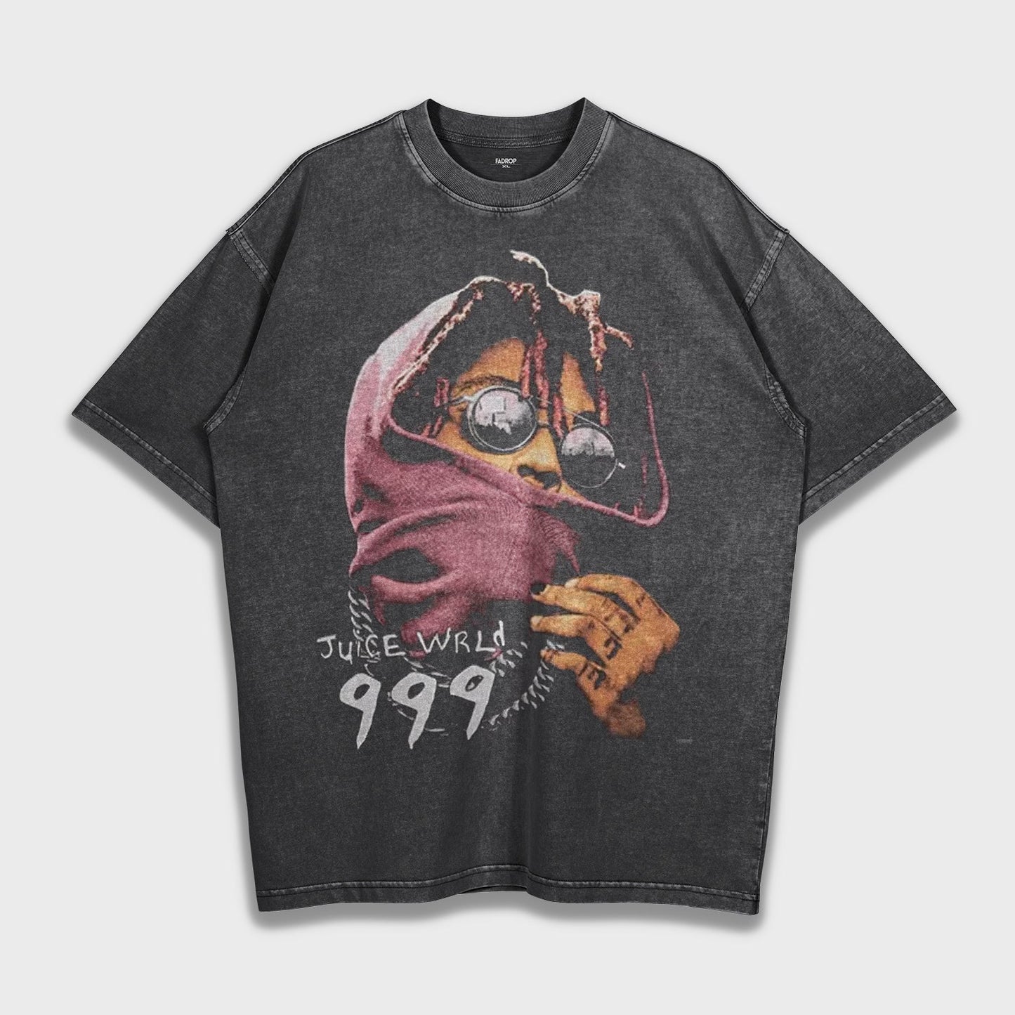 Juice Wrld - Loose Fit Heavyweight T-Shirt