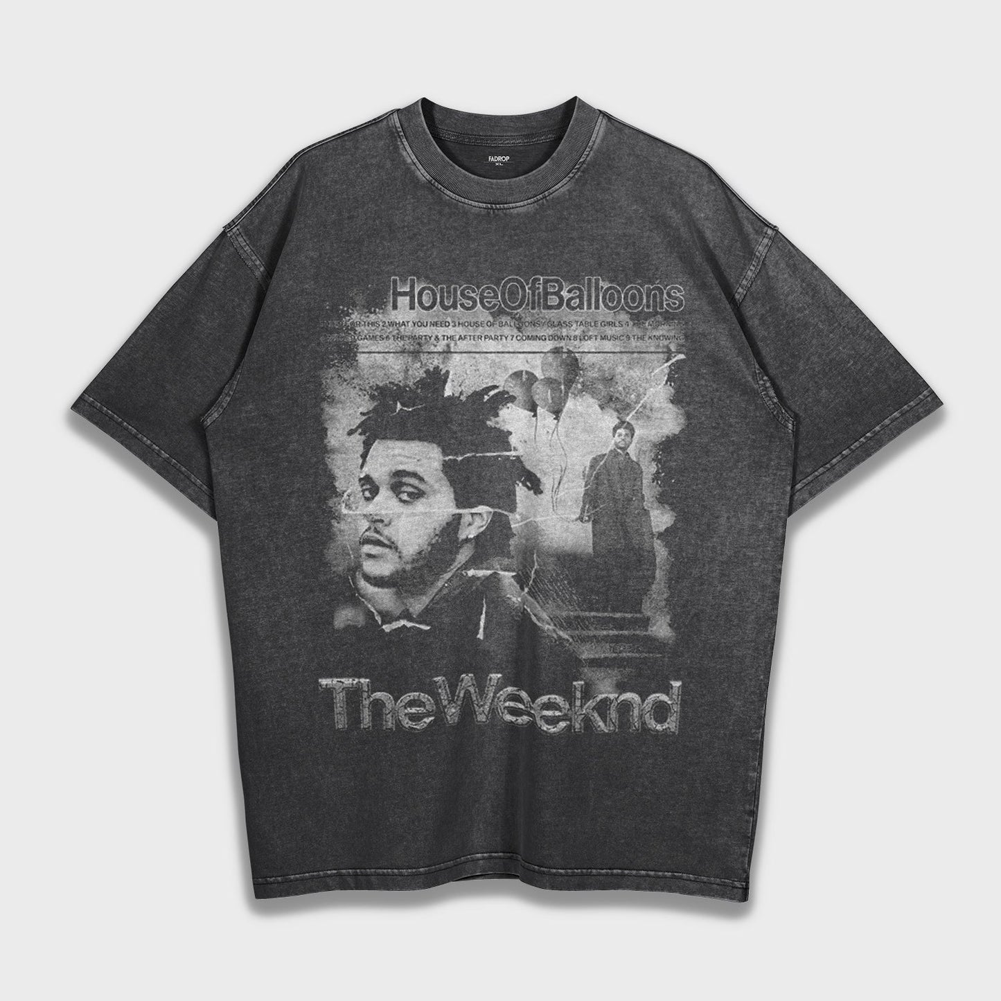 The Weeknd - Loose Fit Heavyweight T-Shirt