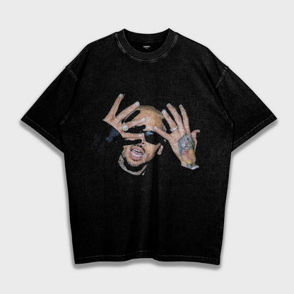 Chris Brown - Loose Heavy T-Shirt