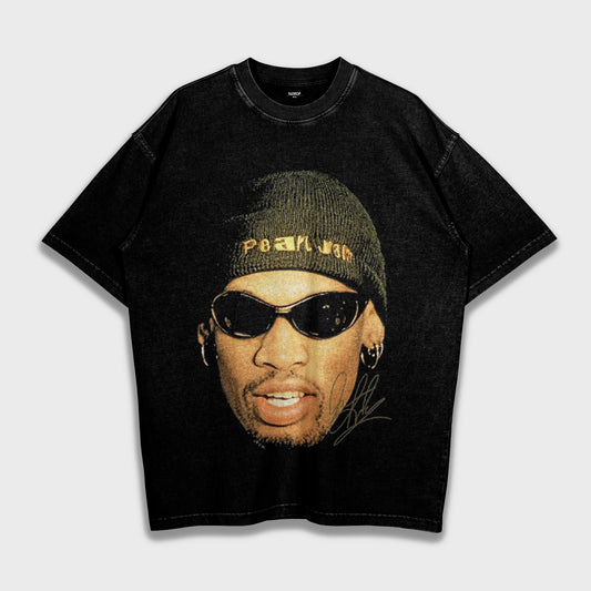 NBA Dennis Rodman - Heavy Loose T-Shirt