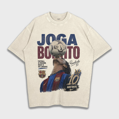 Ronaldinho Gaúcho - Loose Heavy T-Shirt
