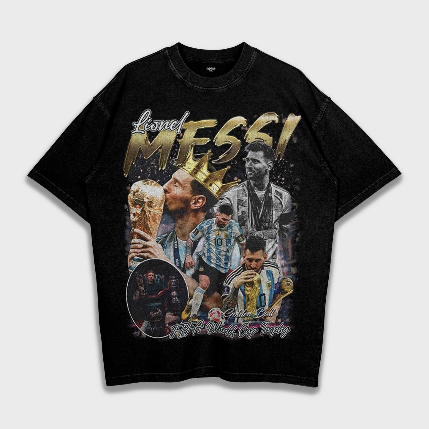 Lionel Messi - Heavy Loose T-Shirt