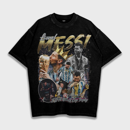 Lionel Messi - Heavy Loose T-Shirt