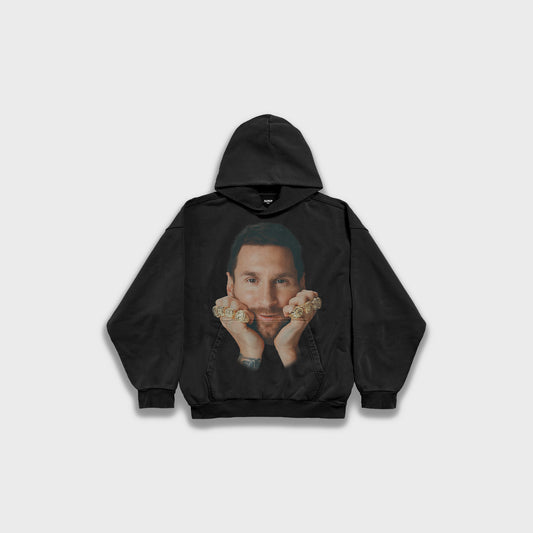 Lionel Messi - Heavy Loose Hoodie