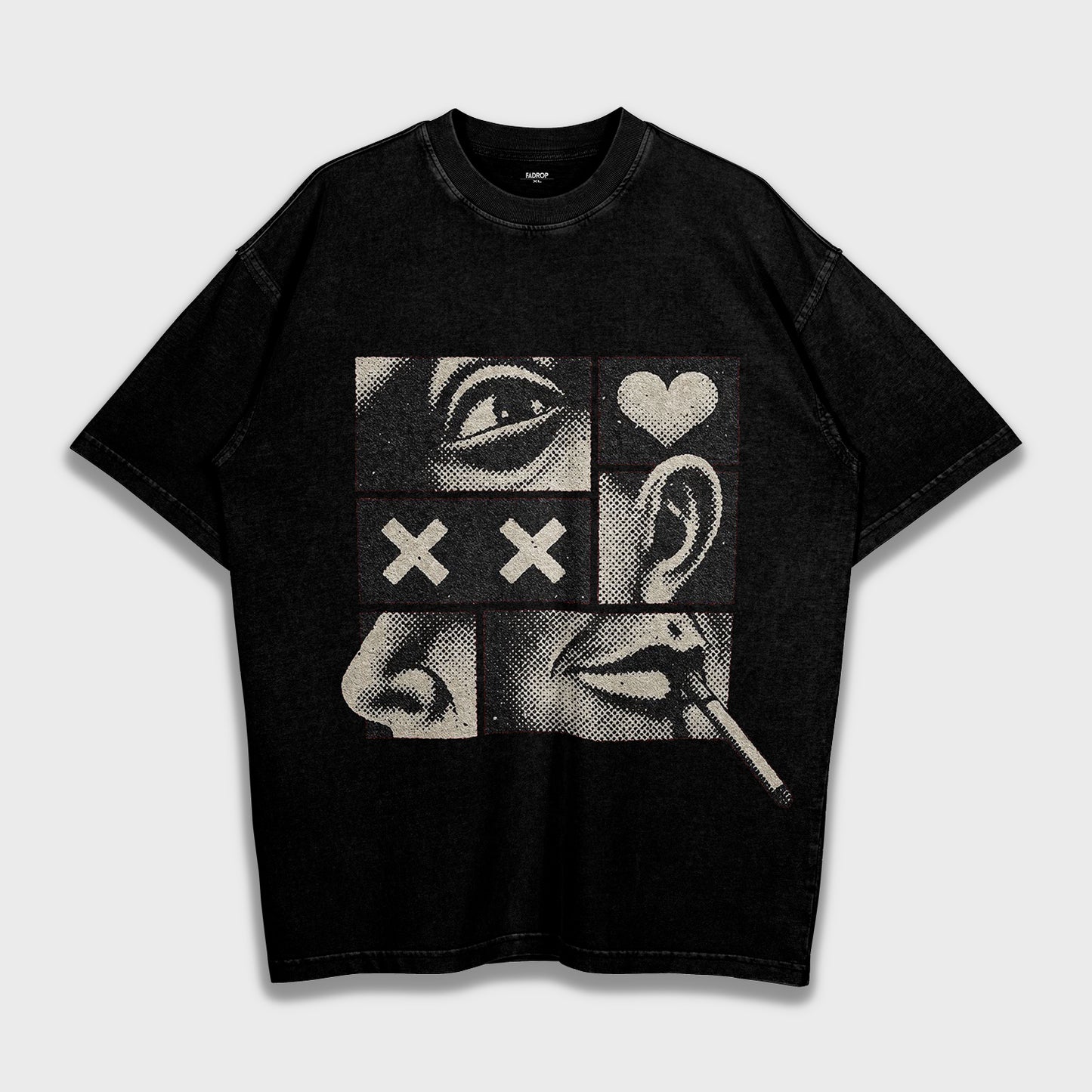 Silent Signals - Loose Heavy T-Shirt