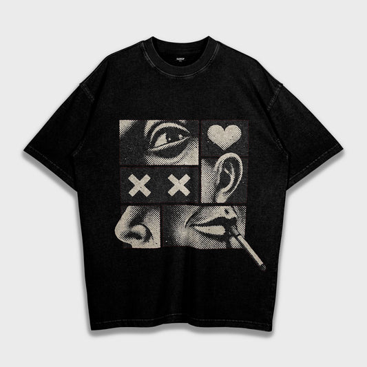 Silent Signals - Loose Heavy T-Shirt