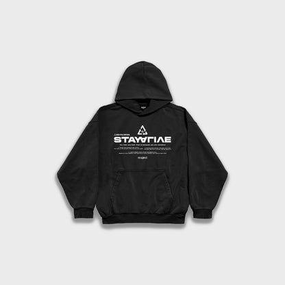 Stay alive - Heavy Loose Hoodie