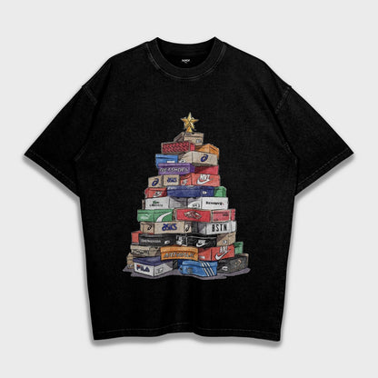 Shoes Boxes - Heavy Loose T-Shirt