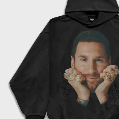 Lionel Messi - Heavy Loose Hoodie