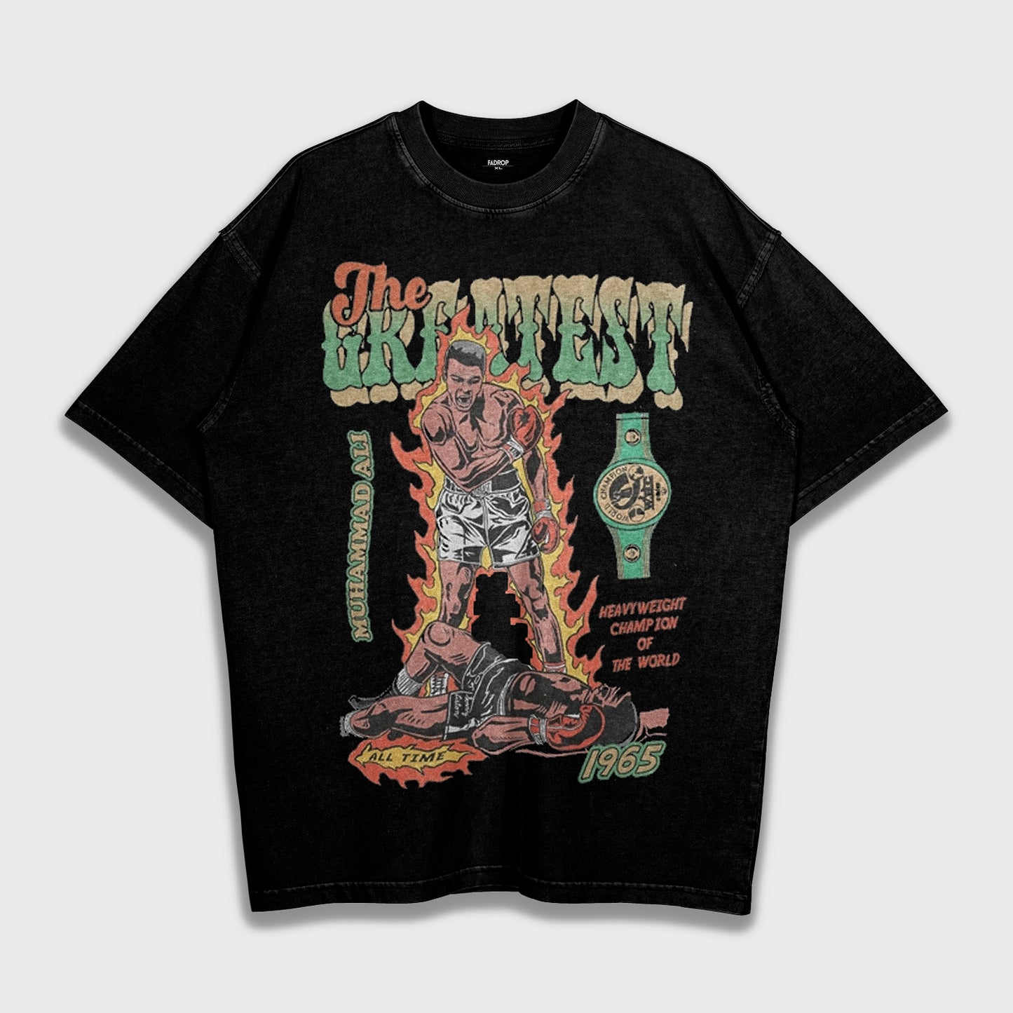 Muhammad Ali - Loose Heavy T-Shirt