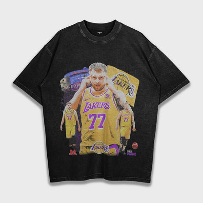 Luka Dončić - Heavy Loose T-Shirt