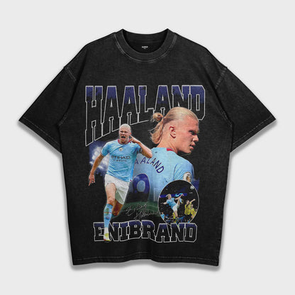 Erling Haaland - Heavy Loose T-Shirt