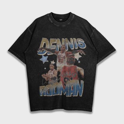 Dennis Rodman - Heavy Loose T-Shirt