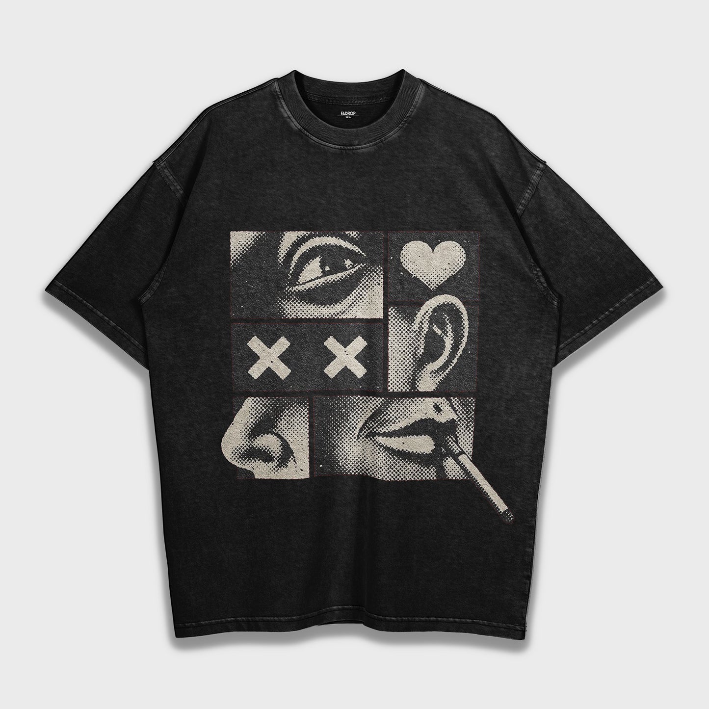 Silent Signals - Loose Heavy T-Shirt