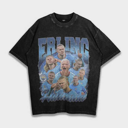 Erling Haaland - Heavy Loose T-Shirt