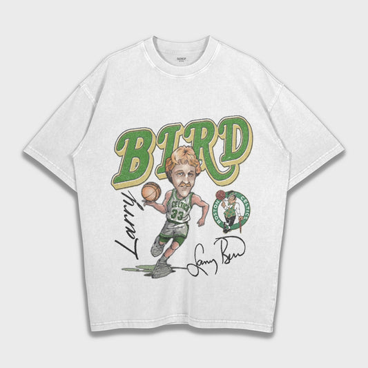 Larry Bird - Heavy Loose T-Shirt