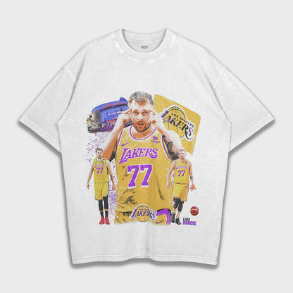 Luka Dončić - Heavy Loose T-Shirt