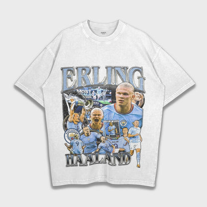 Erling Haaland - Heavy Loose T-Shirt