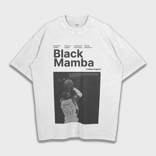 Kobe Bryant (Black Mamba) - Heavy Loose T-Shirt