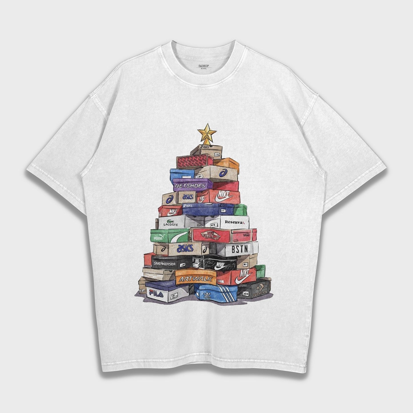 Shoes Boxes - Heavy Loose T-Shirt