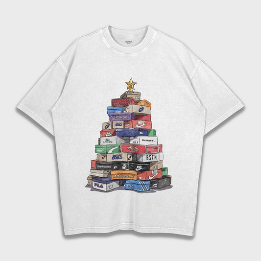 Shoes Boxes - Heavy Loose T-Shirt