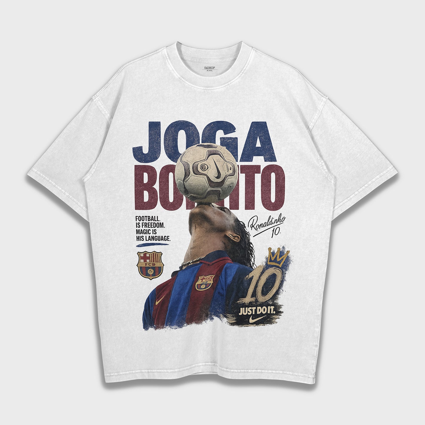 Ronaldinho Gaúcho - Loose Heavy T-Shirt