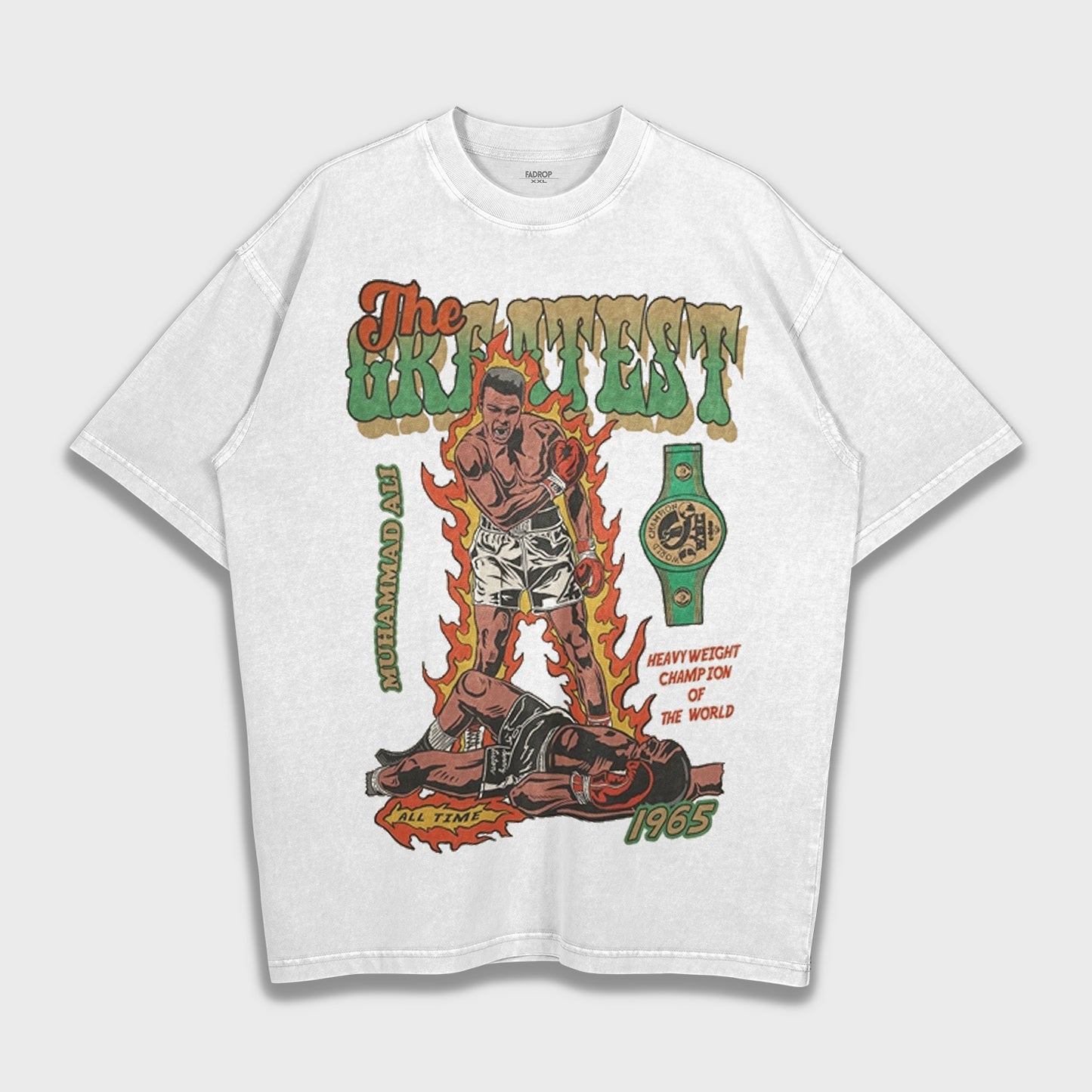 Muhammad Ali - Loose Heavy T-Shirt