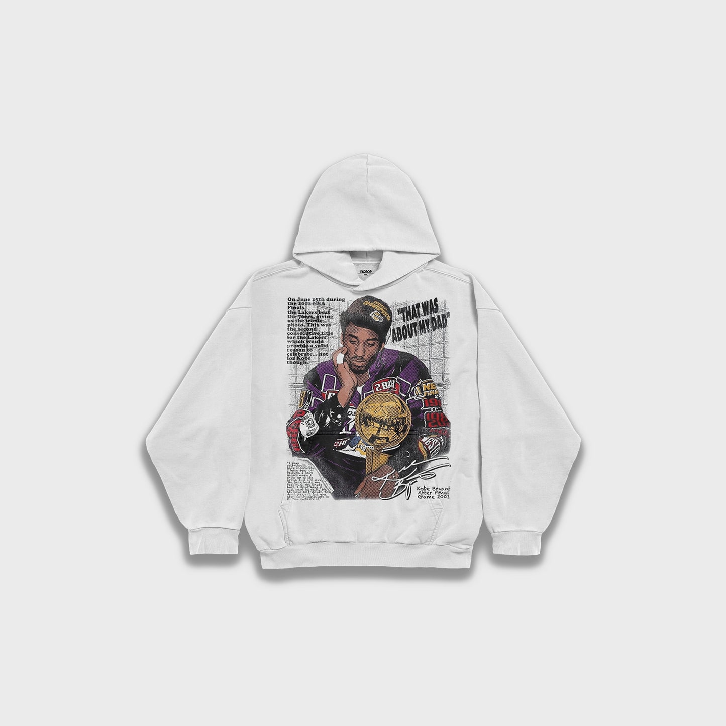 Kobe Bryant - Heavy Loose Hoodie