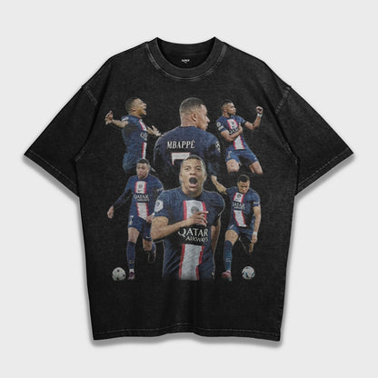 Kylian Mbappé - Heavy Loose T-Shirt