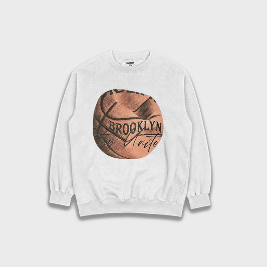 Brooklyn Basketball - Heavy Loose Sweatshirt