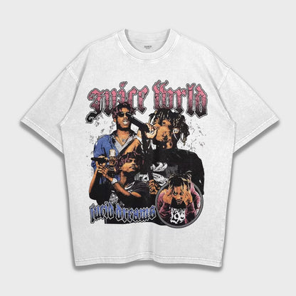 Juice Wrld - Loose Heavy T-Shirt