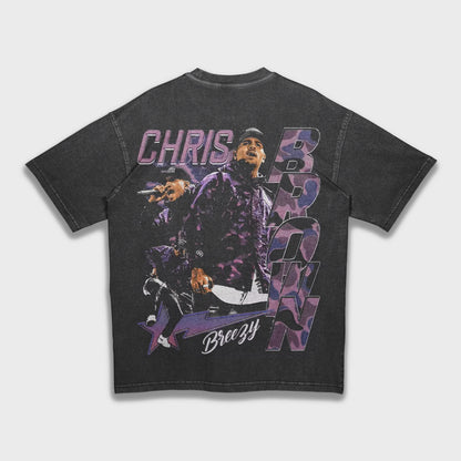 Chris Brown - Loose Heavy T-Shirt