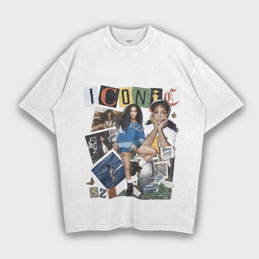 SZA - Loose Fit Heavyweight T-Shirt