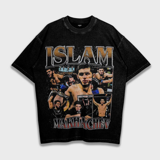 Islam Makhachev - Loose Fit Heavyweight T-Shirt