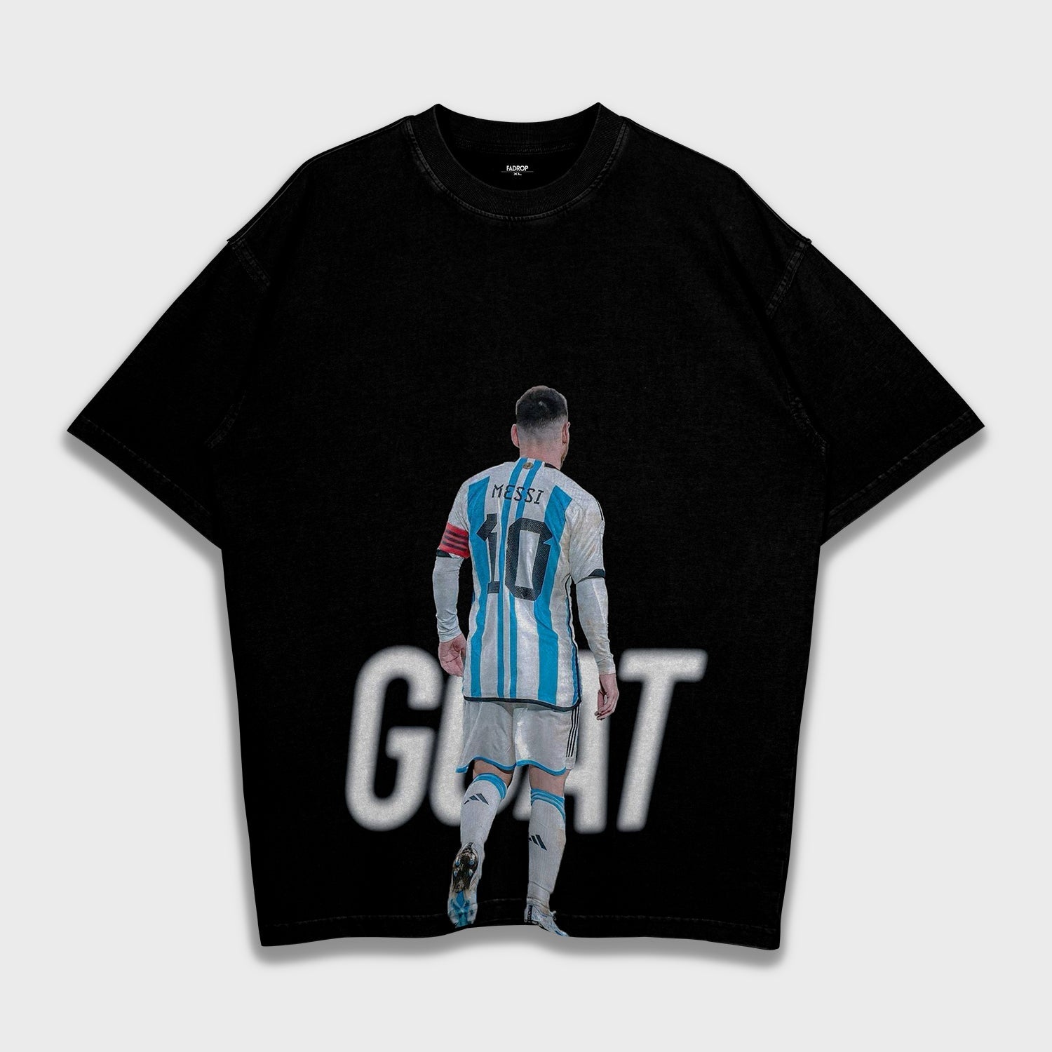 Lionel Messi - Loose Fit Heavyweight T-Shirt