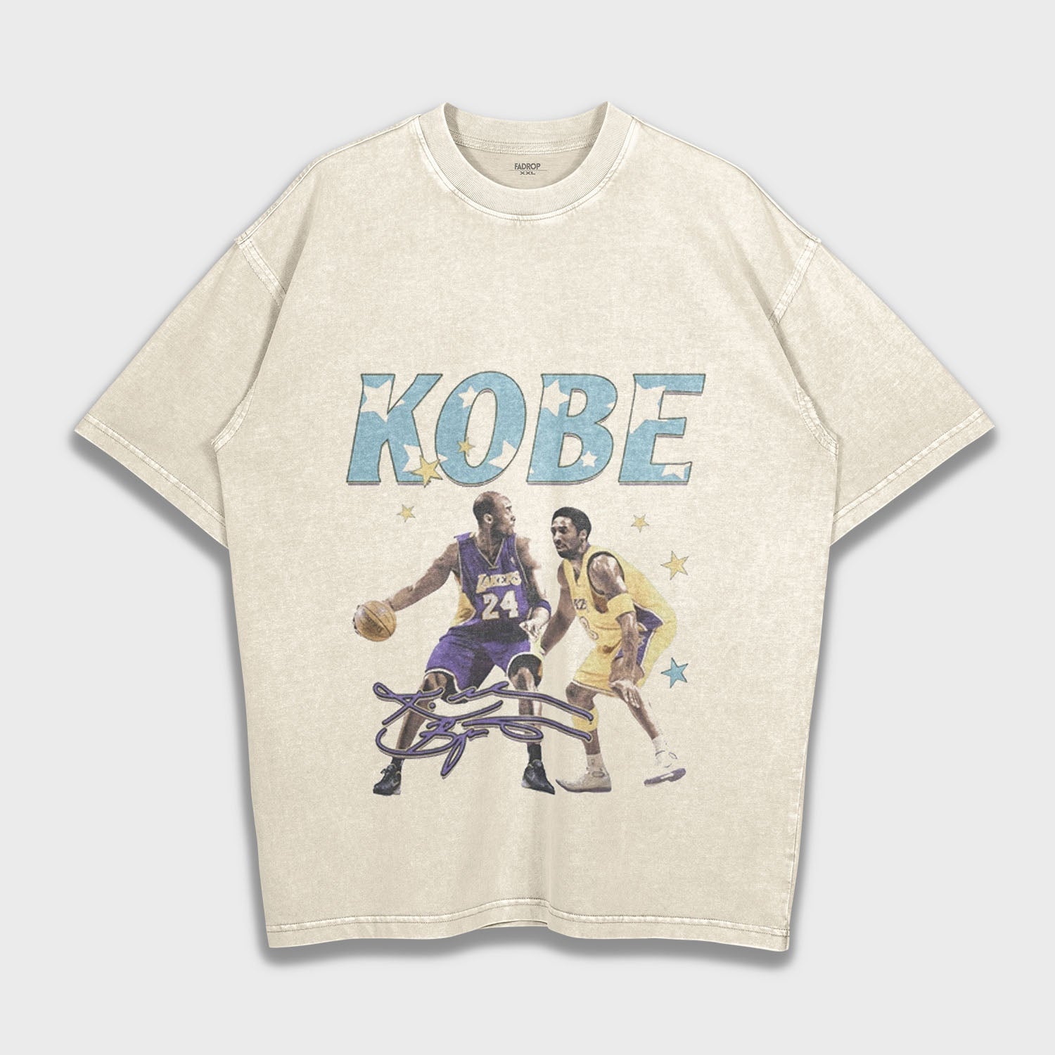 Tribute to Kobe Bryant - Loose Fit Heavyweight T-Shirt