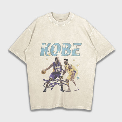 Tribute to Kobe Bryant - Loose Fit Heavyweight T-Shirt