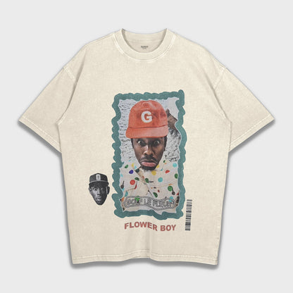 Tyler, The Creator - Loose Fit Heavyweight T-Shirt