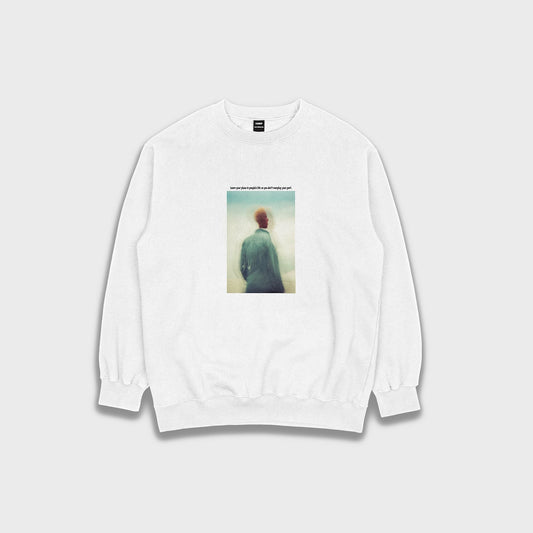 Learn your place - Loose Fit Heavyweight Sweatshirt