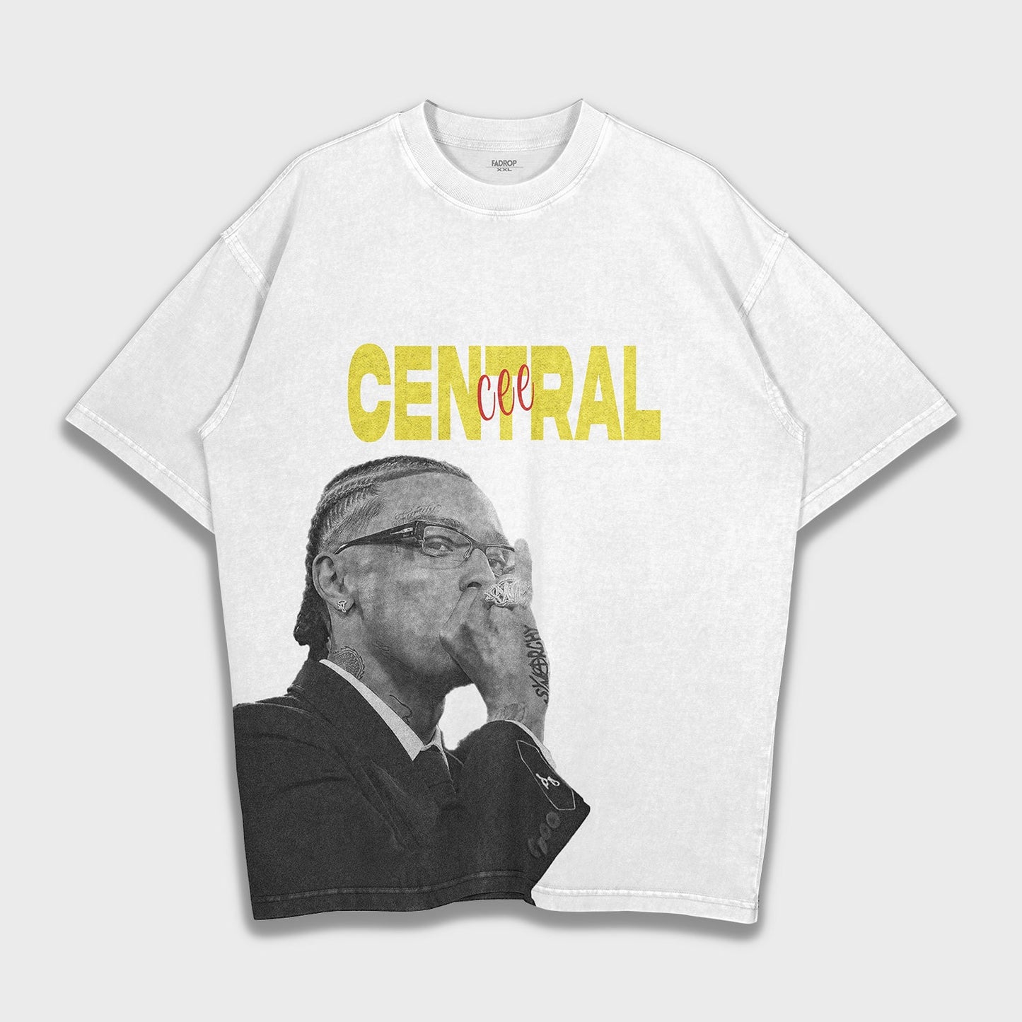 Central Cee - Loose Fit Heavyweight T-Shirt