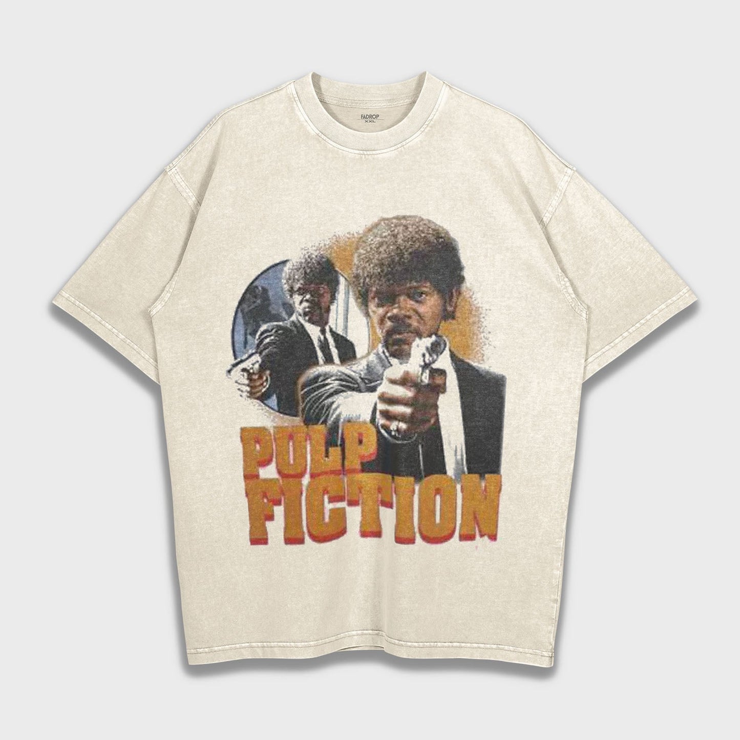 Pulp Fiction Movie Jules Winnfield (Samuel L. Jackson) - Loose Fit Heavyweight T-Shirt