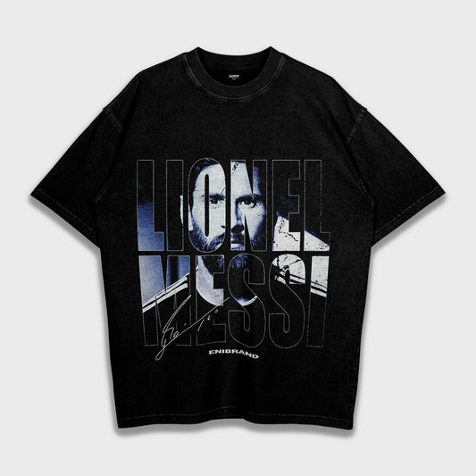 Lionel Messi - Loose Fit Heavyweight T-Shirt