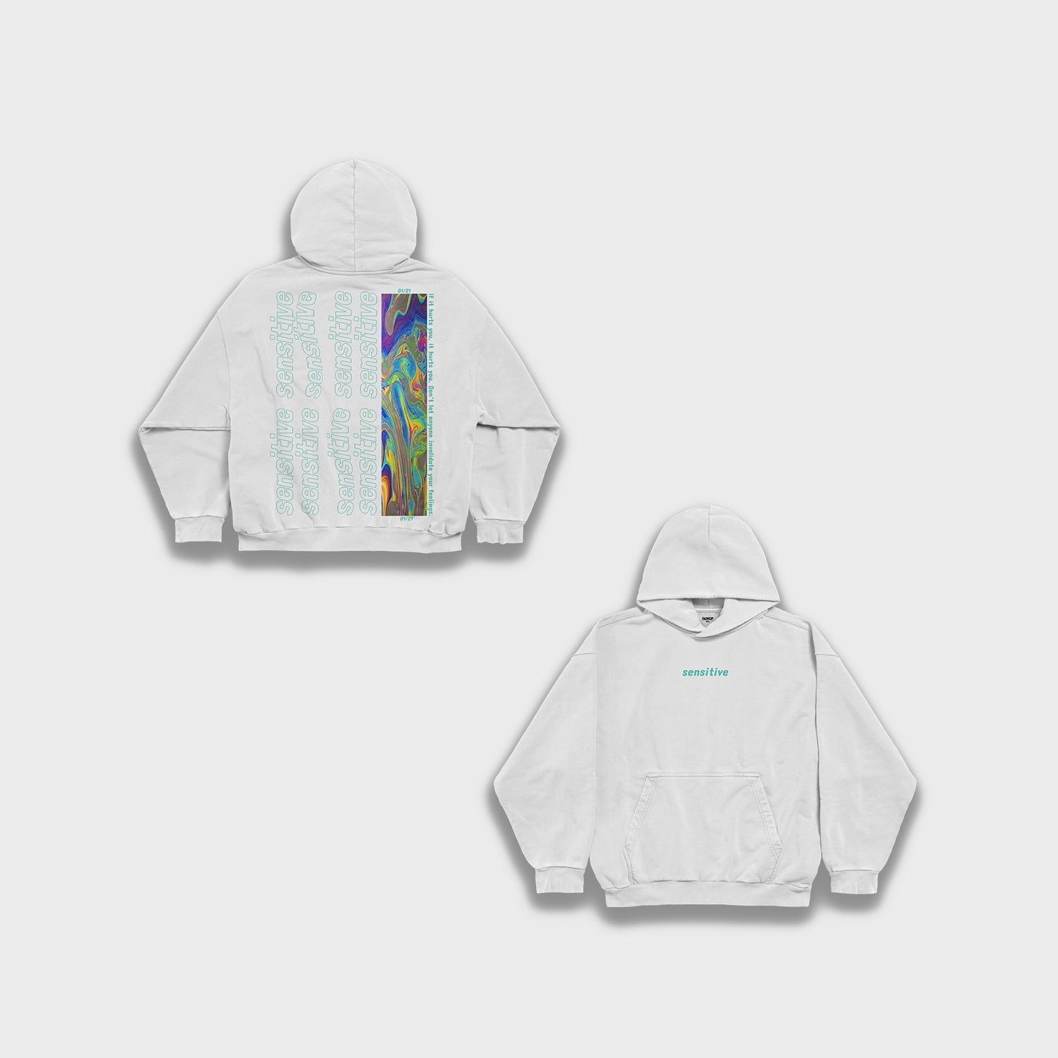 sensitive - Loose Fit Heavyweight Hoodie