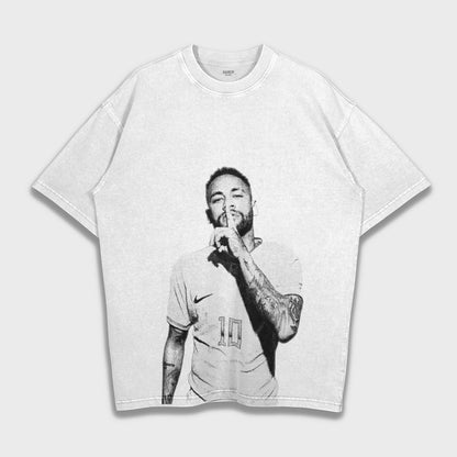 Neymar - Loose Fit Heavyweight T-Shirt
