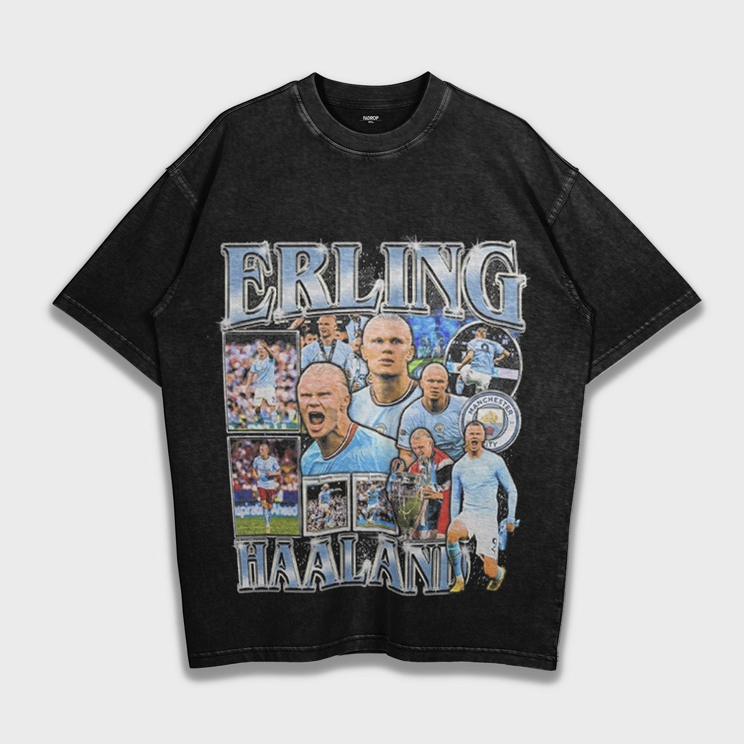 Erling Haaland - Loose Fit Heavyweight T-Shirt