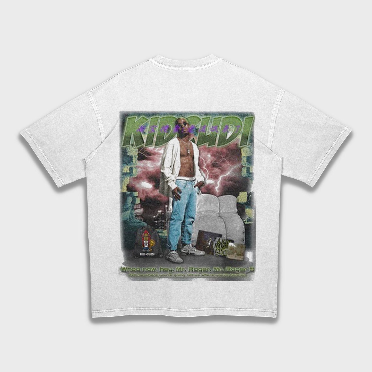 Kid Cudi - Loose Fit Heavyweight T-Shirt