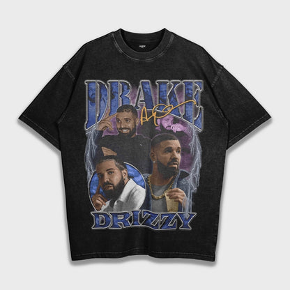 Drake - Loose Fit Heavyweight T-Shirt