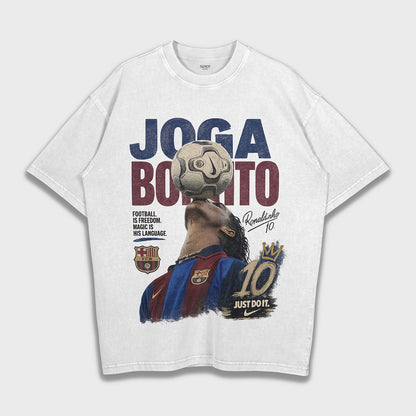 Ronaldinho Gaúcho - Loose Fit Heavyweight T-Shirt