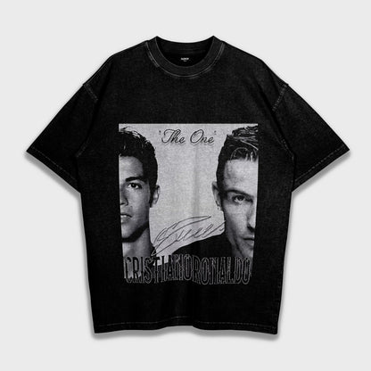 Cristiano Ronaldo - Loose Fit Heavyweight T-Shirt